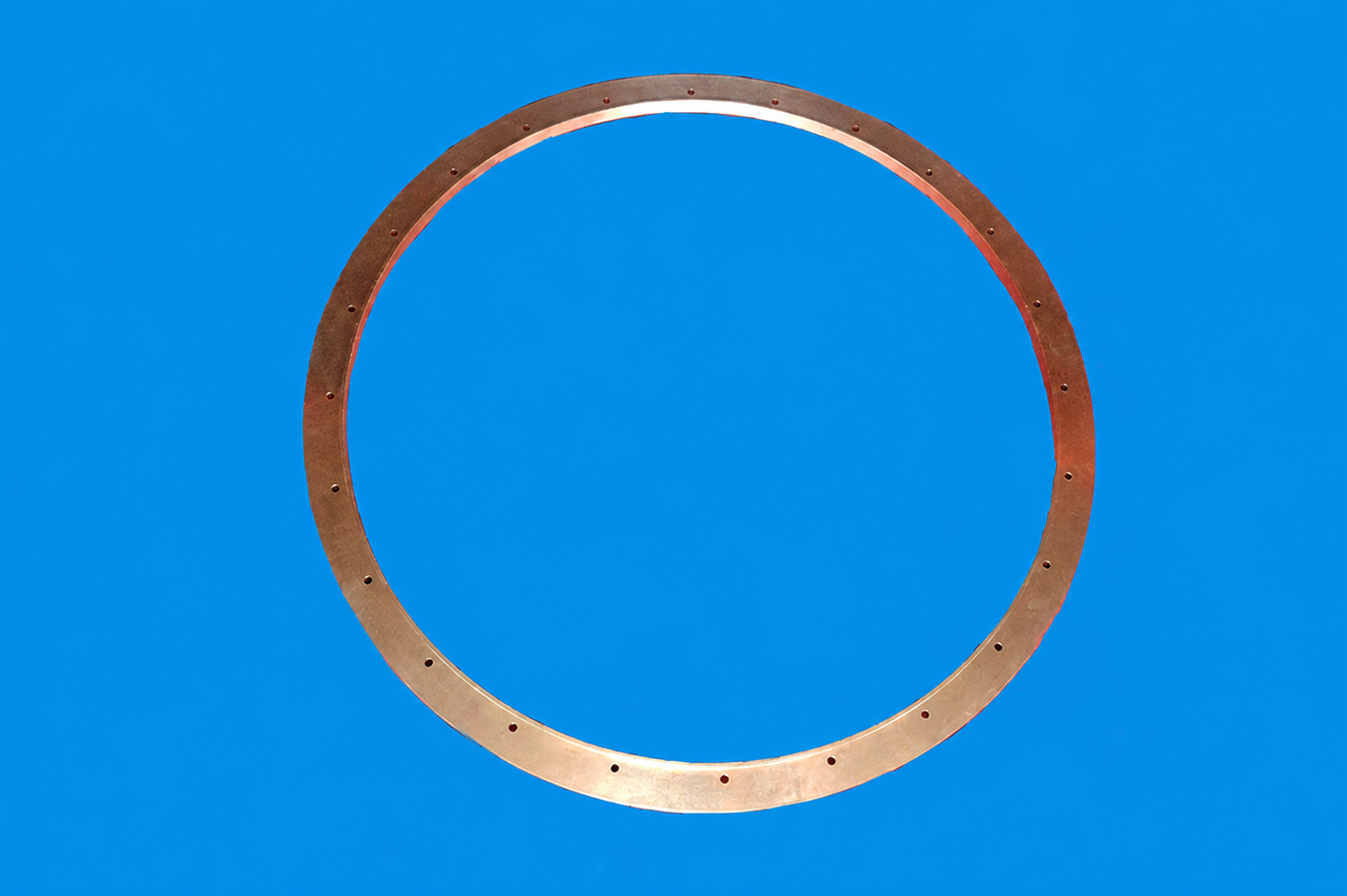 Ø2.12 m Drilled Copper End Ring